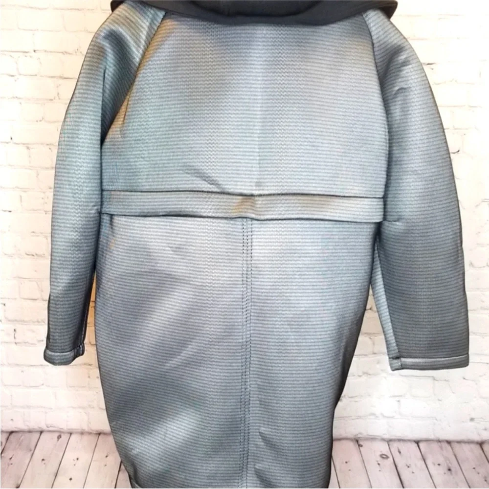Alexander Wang Runway Neoprene Hooded Coat NWT Size 8 / Medium